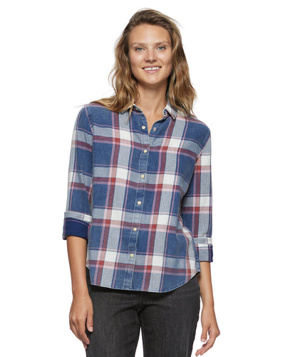 LAUREL INDIGO-DYED SHIRT