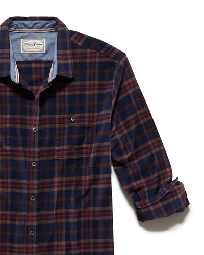 OLIVER STRETCH FLANNEL SHIRT