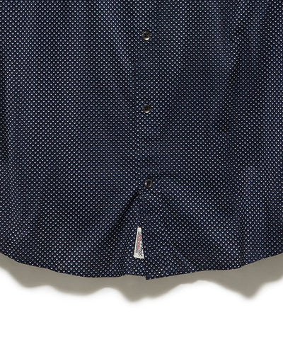 WOODWORTH DOT PRINT POPLIN SHIRT