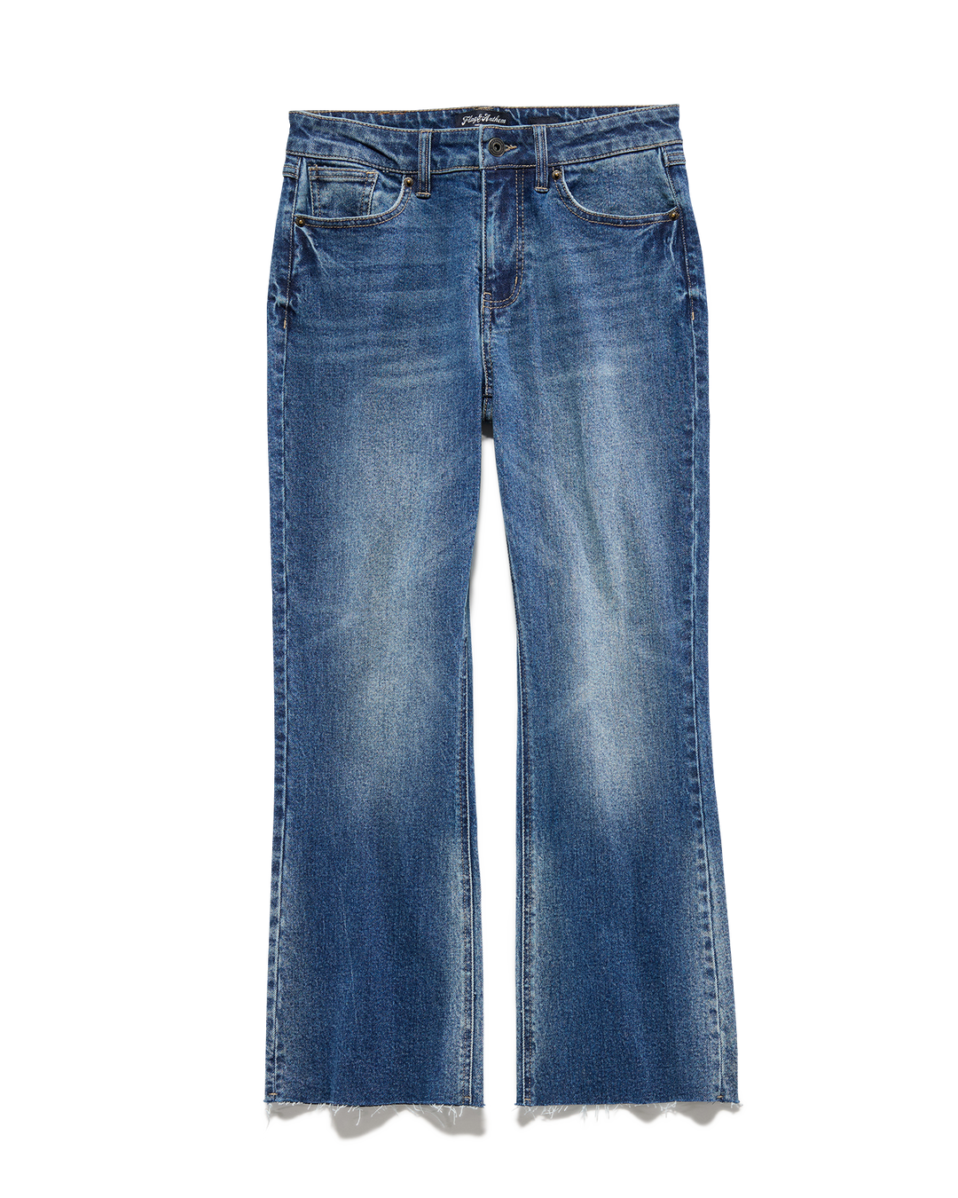 【HI FI FNK】(W) Sign Bootscut Denim BELLA CROPPED HIGH-RISE BOOTCUT JEAN – Flag & Anthem