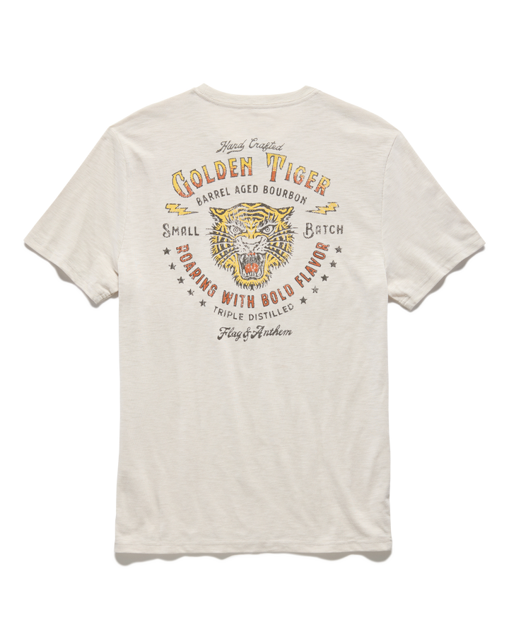 GOLDEN TIGER SLUB TEE