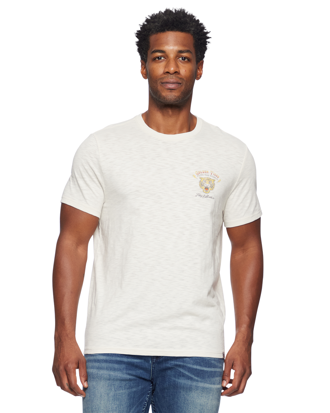 GOLDEN TIGER SLUB TEE