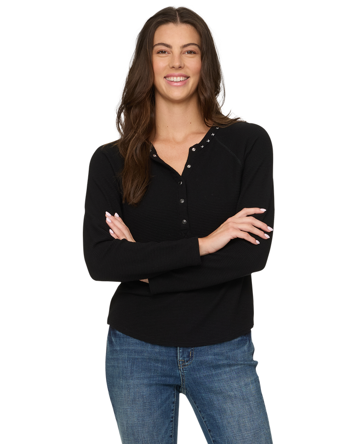 CAMBRIA WAFFLE HENLEY
