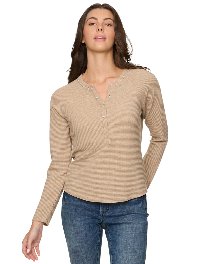 CAMBRIA WAFFLE HENLEY