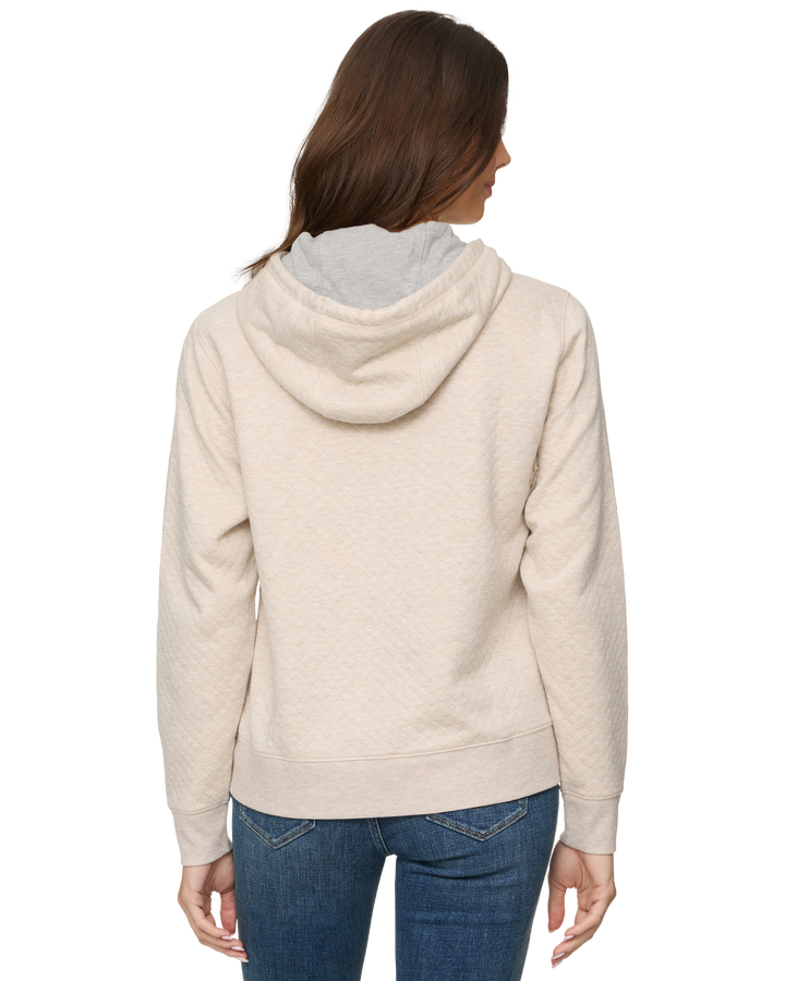 WOMEN'S BRADNER SUPER-SOFT QUILTED HOODIE