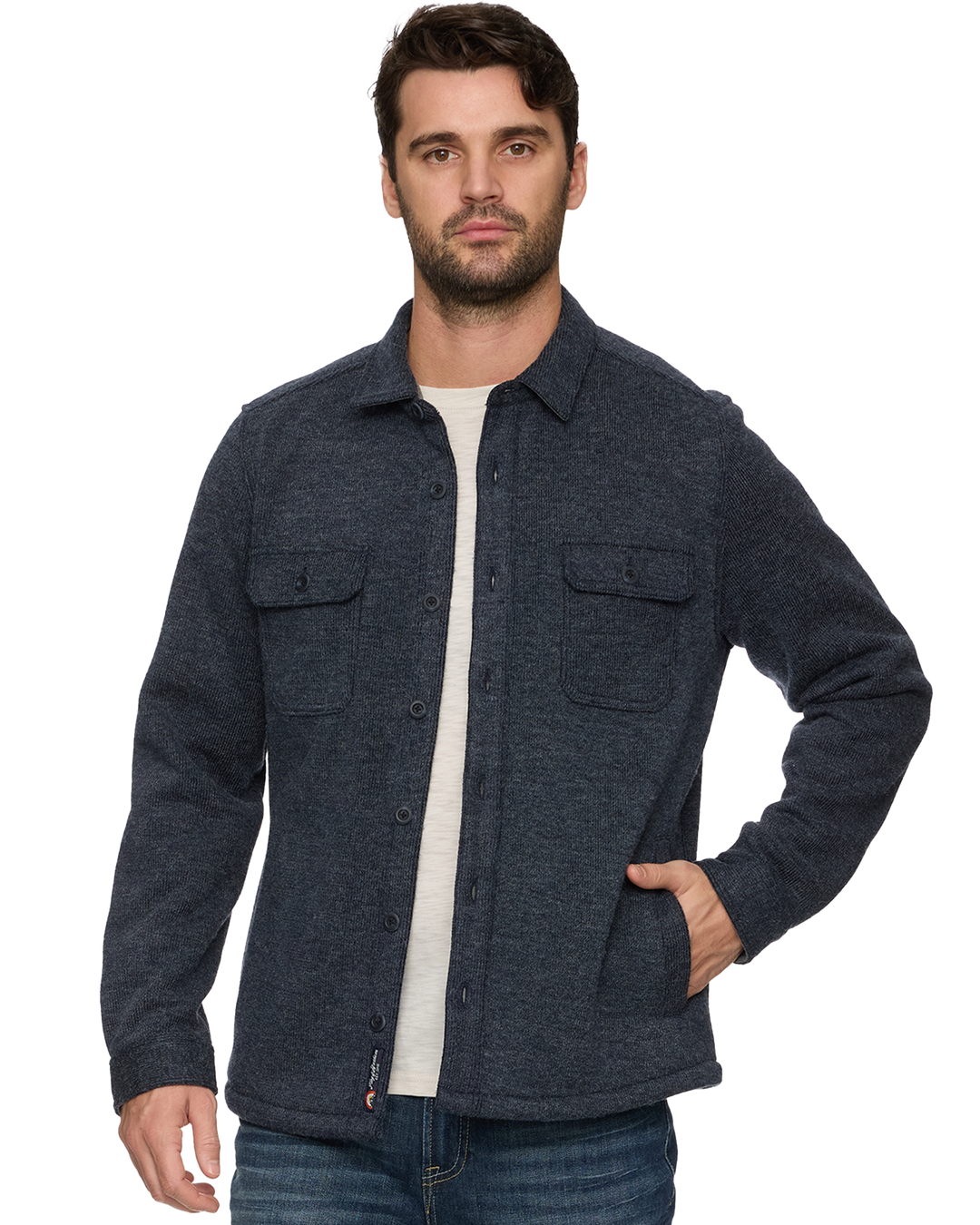 MASON FLEECE-LINED SHIRT JACKET