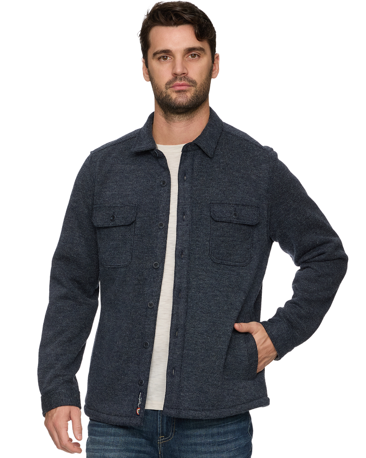 MASON FLEECE-LINED SHIRT JACKET