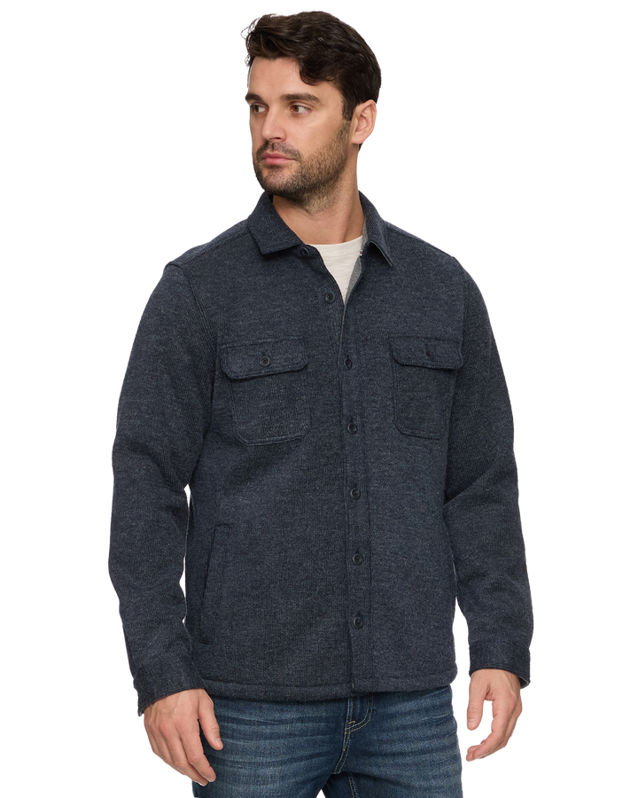 MASON FLEECE-LINED SHIRT JACKET