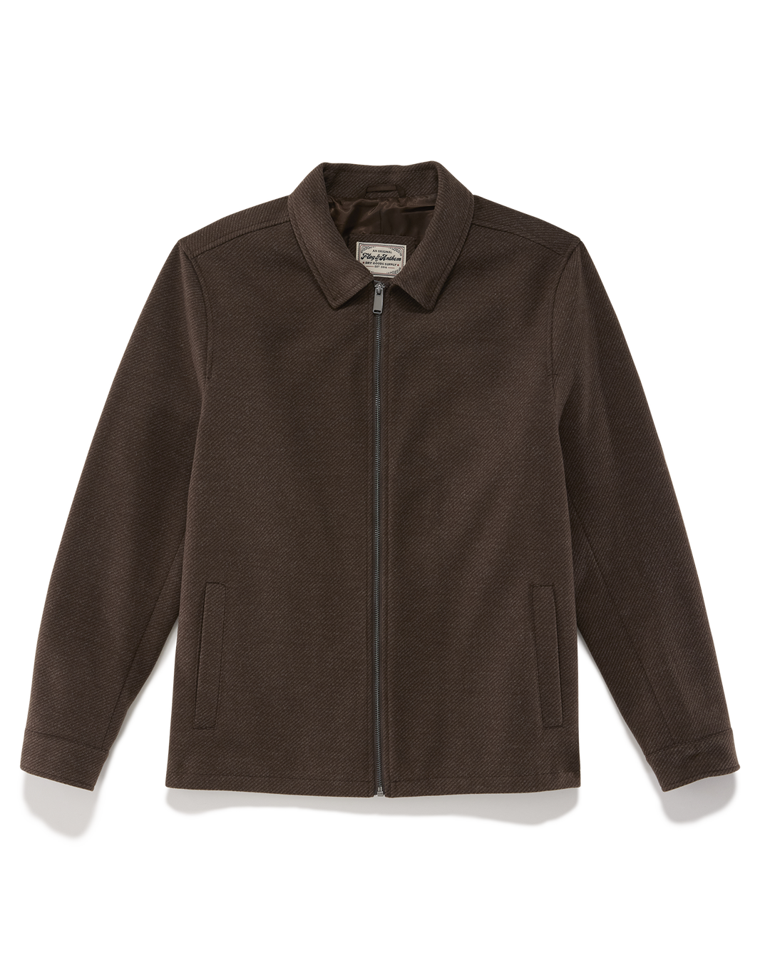 GILBERT BRUSHED TWILL JACKET