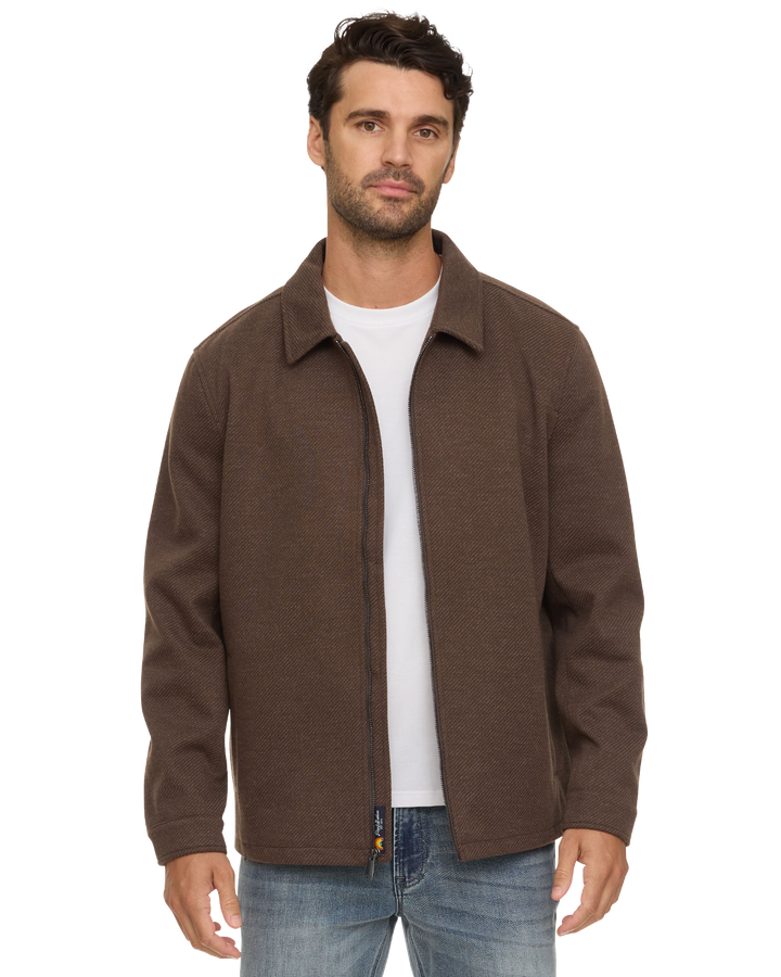 GILBERT BRUSHED TWILL JACKET
