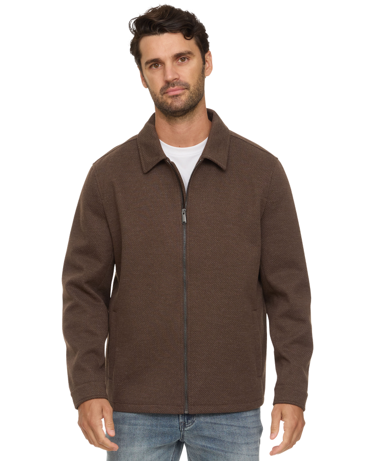 GILBERT BRUSHED TWILL JACKET
