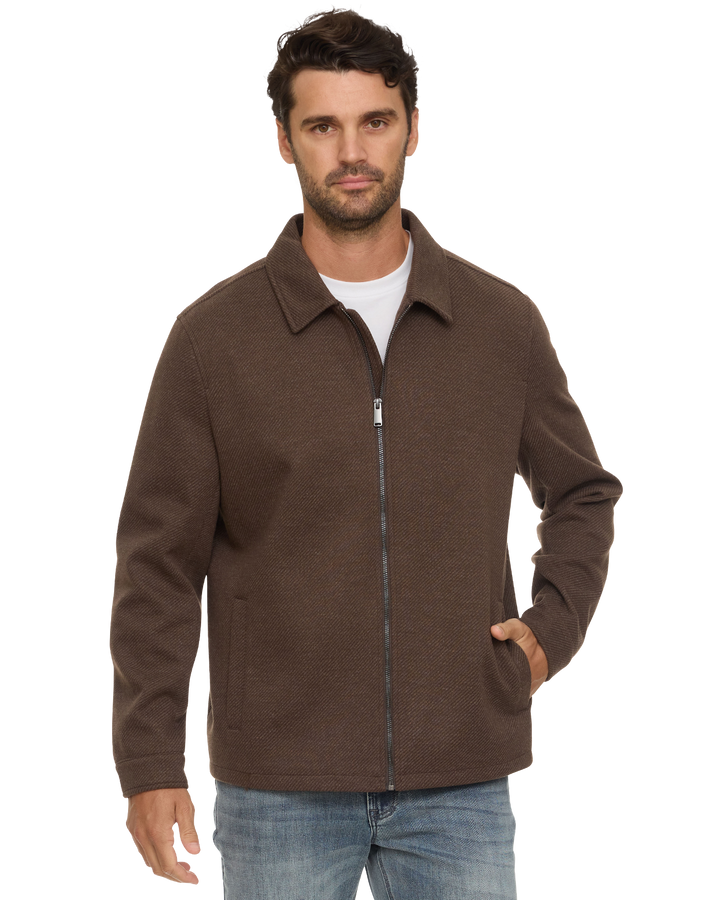 GILBERT BRUSHED TWILL JACKET
