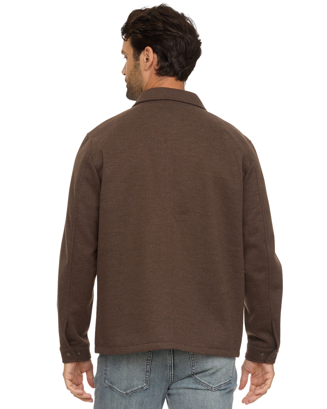GILBERT BRUSHED TWILL JACKET