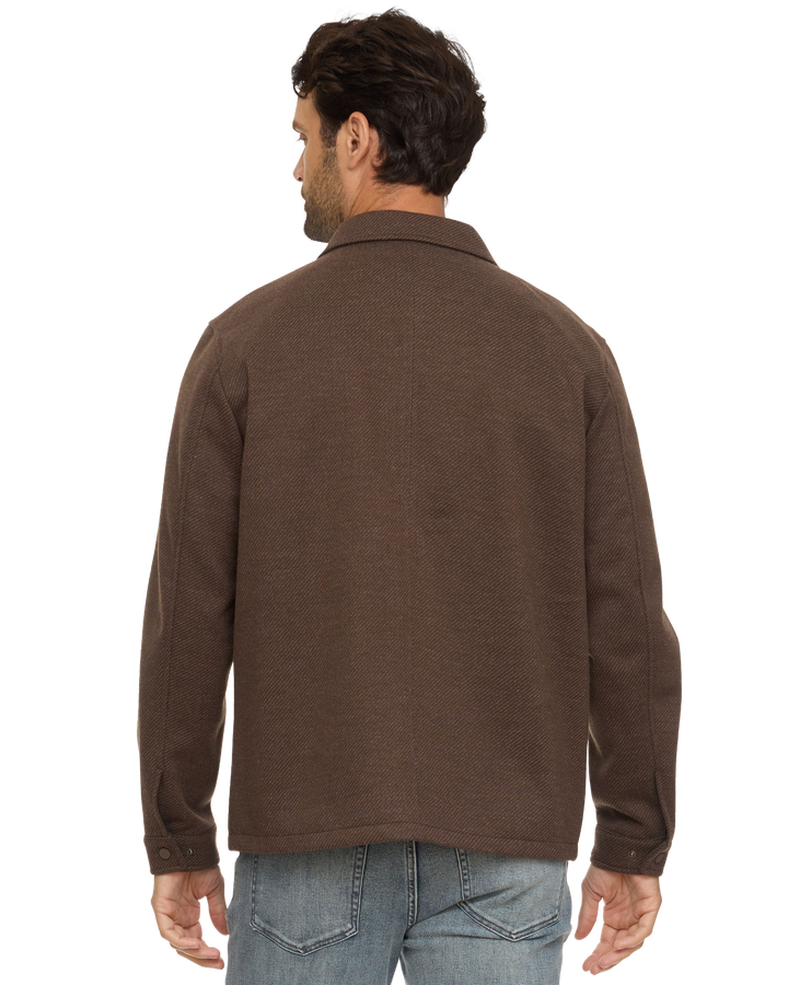 GILBERT BRUSHED TWILL JACKET