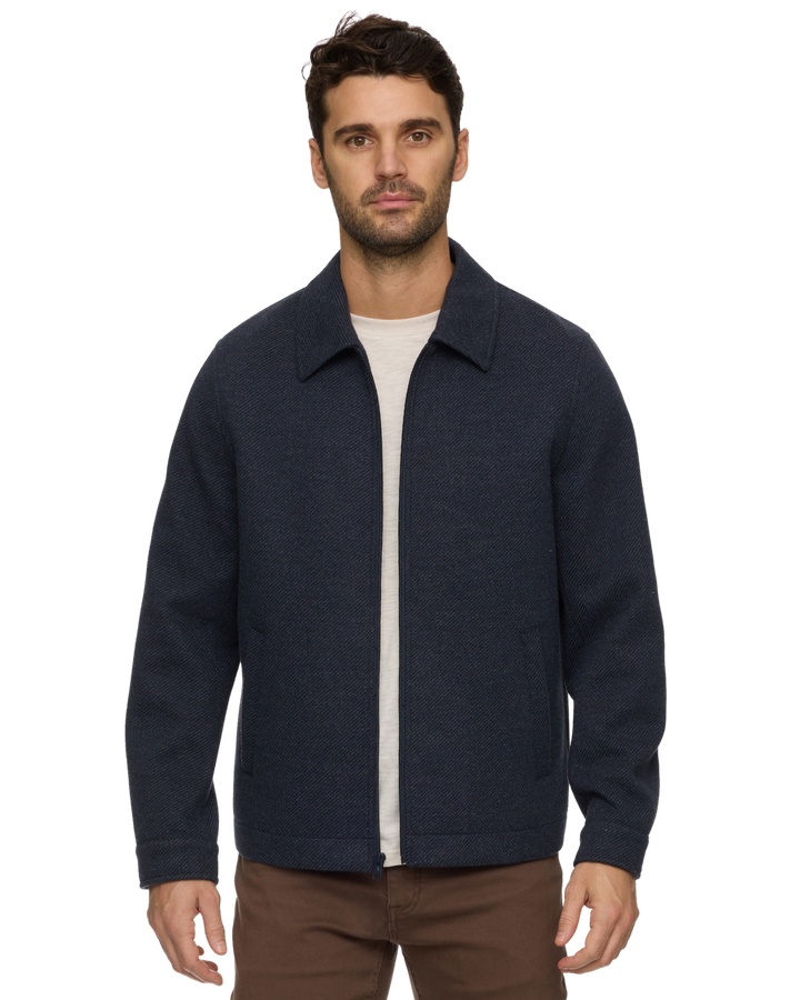 GILBERT BRUSHED TWILL JACKET