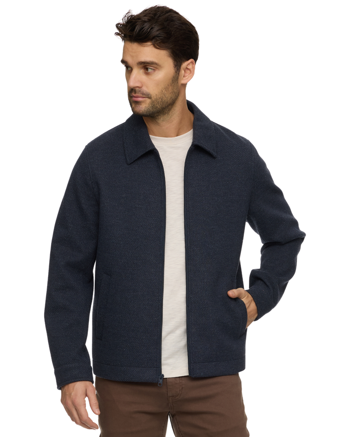 GILBERT BRUSHED TWILL JACKET