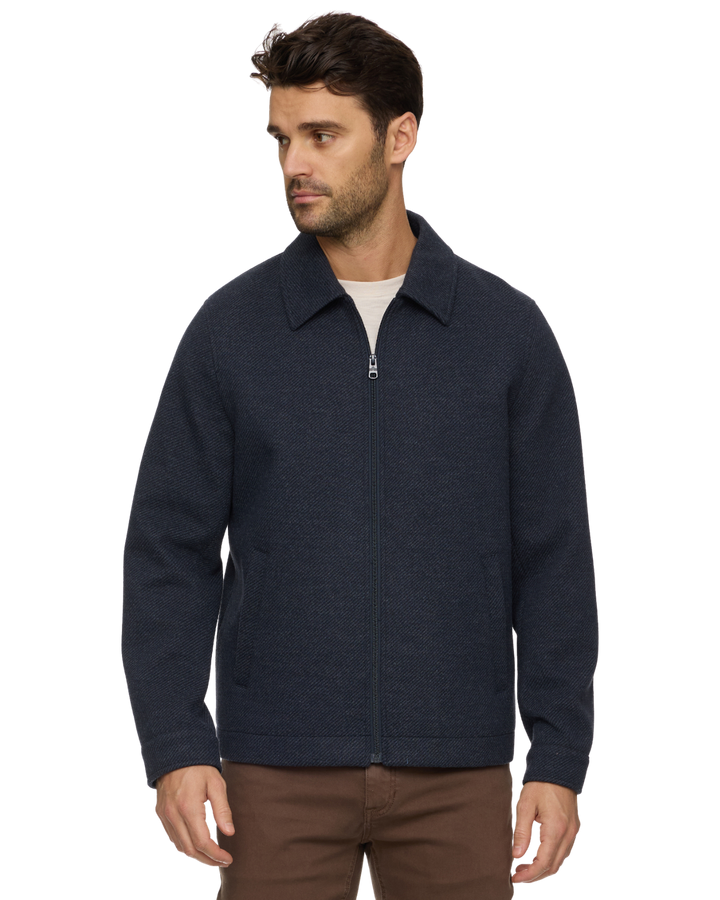GILBERT BRUSHED TWILL JACKET