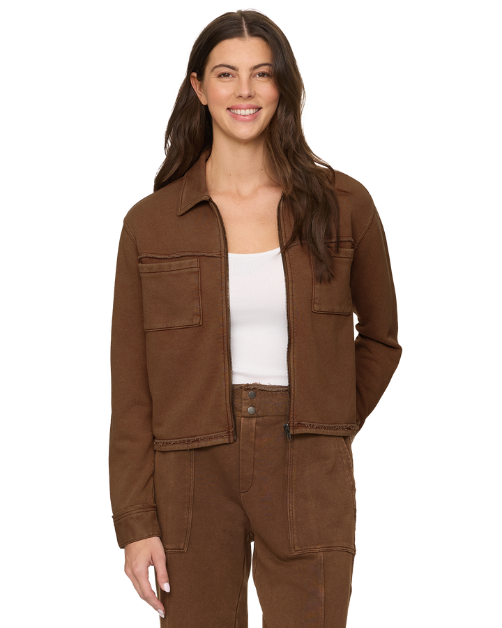 CHARLOTTE FRENCH TERRY JACKET