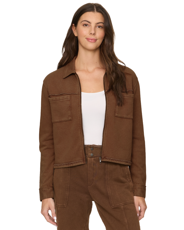 CHARLOTTE FRENCH TERRY JACKET