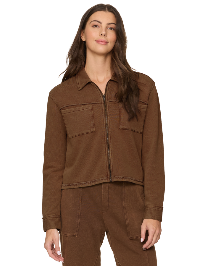 CHARLOTTE FRENCH TERRY JACKET