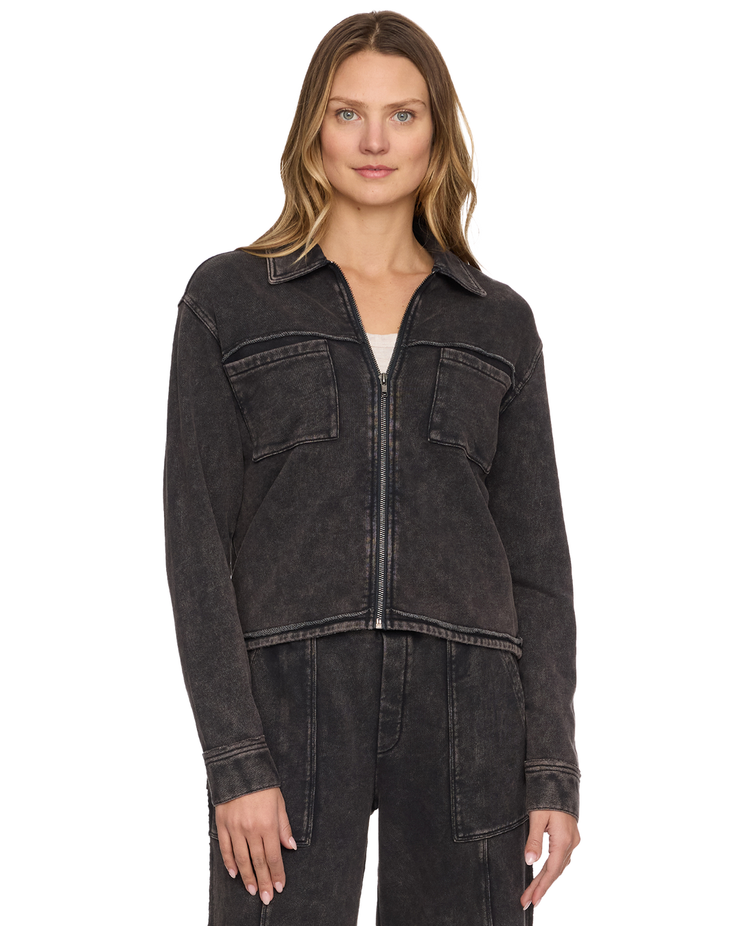 CHARLOTTE FRENCH TERRY JACKET