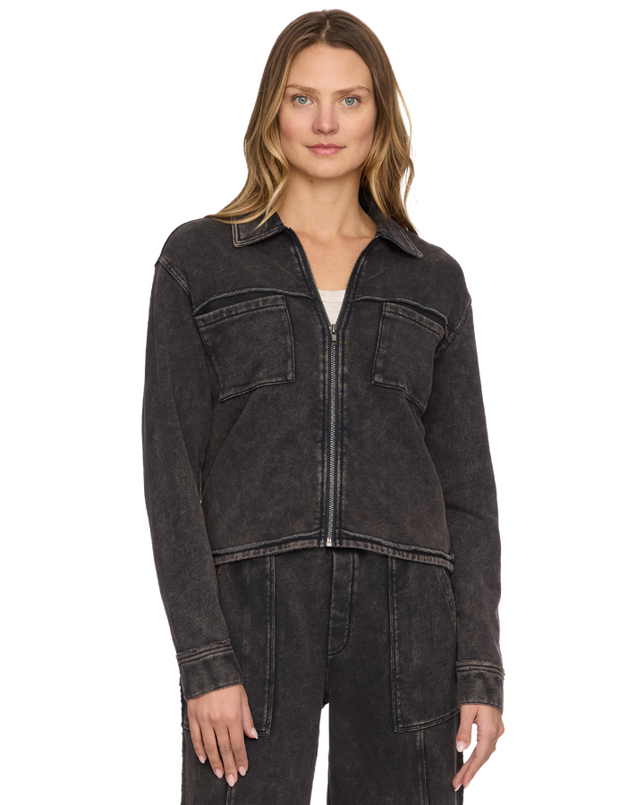 CHARLOTTE FRENCH TERRY JACKET