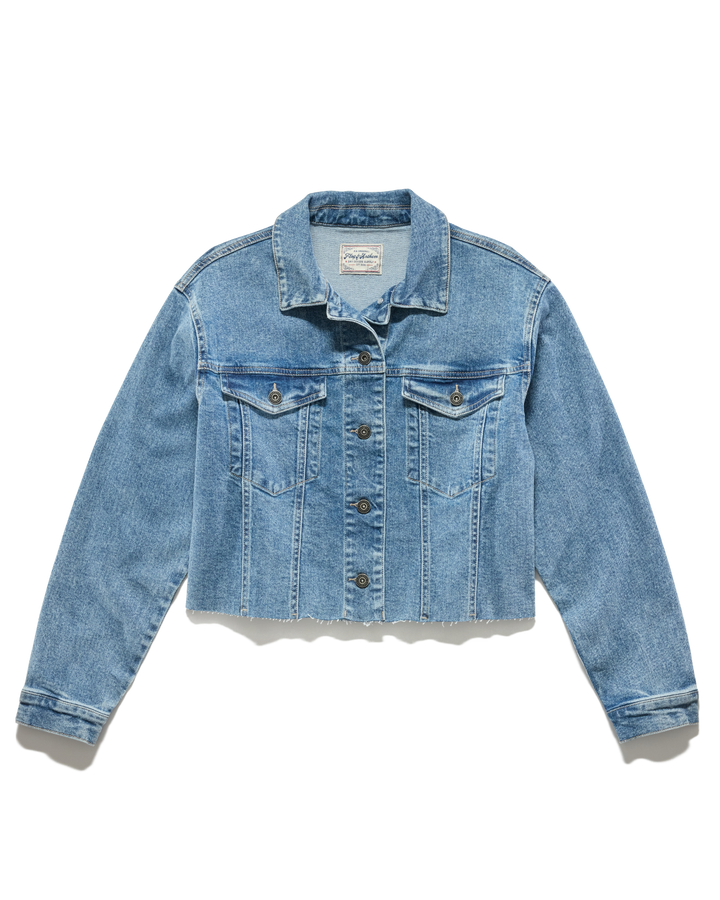 SIDNEY CROPPED DENIM JACKET