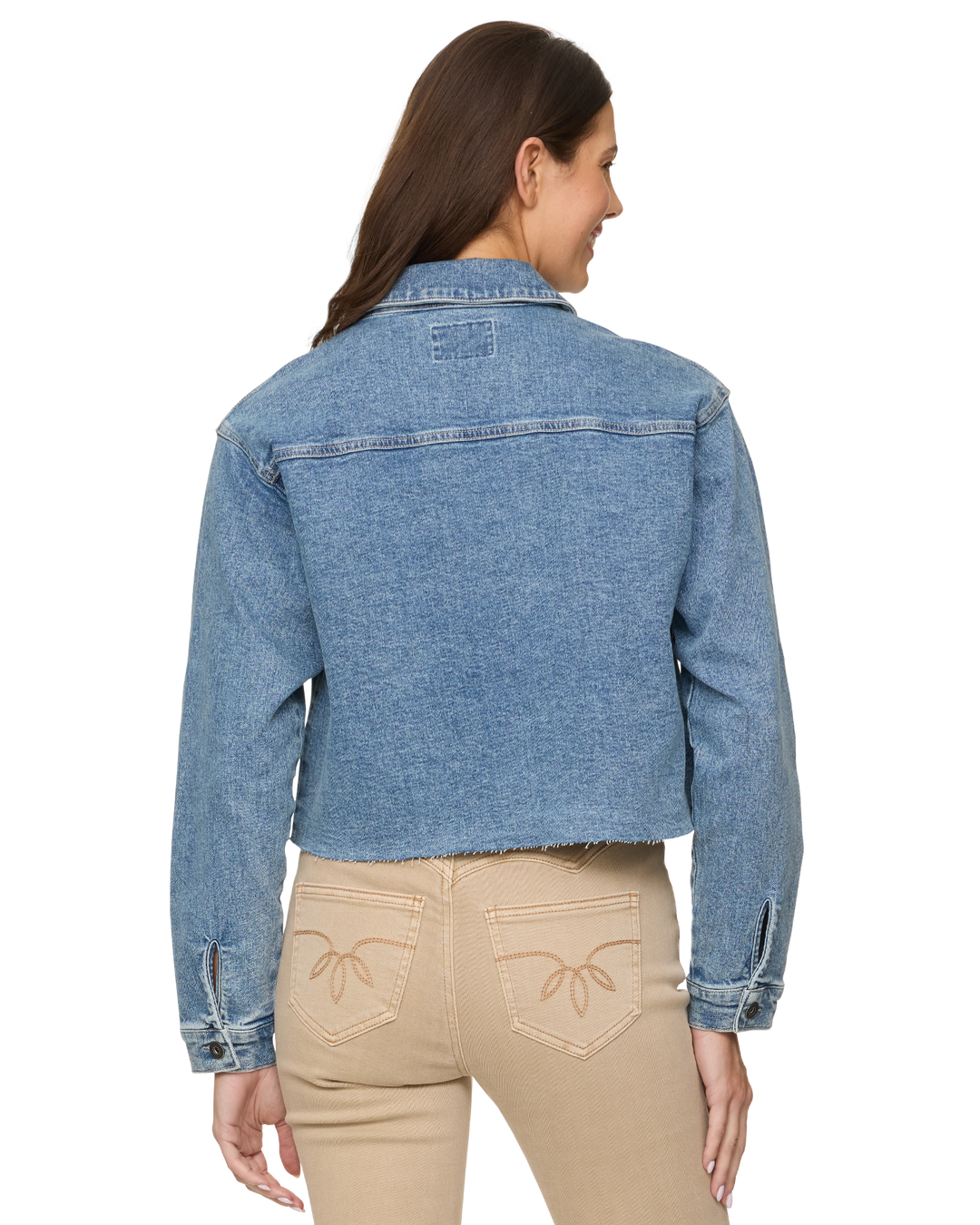 SIDNEY CROPPED DENIM JACKET