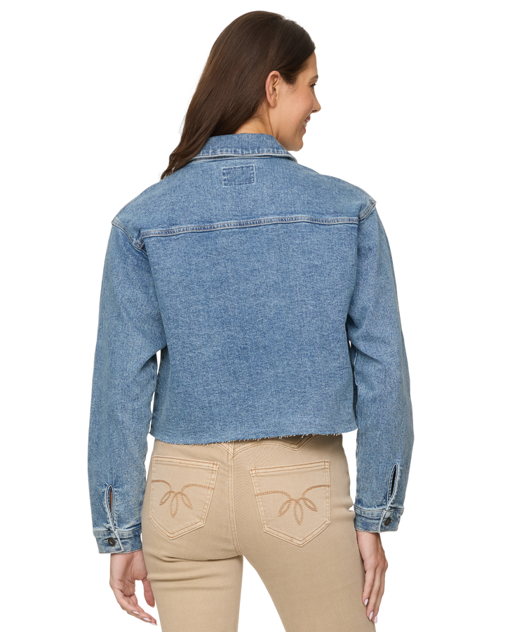 SIDNEY CROPPED DENIM JACKET