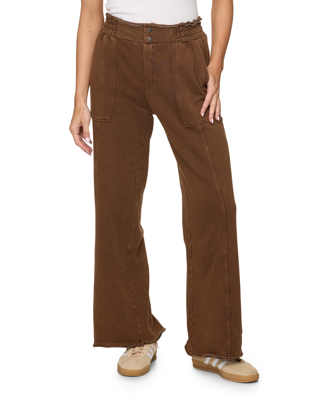 DOLLY FRENCH TERRY UTILITY PANT