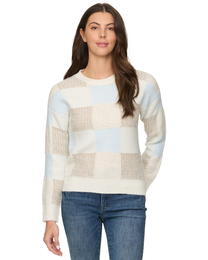 RAINELLE BLOCKED SWEATER