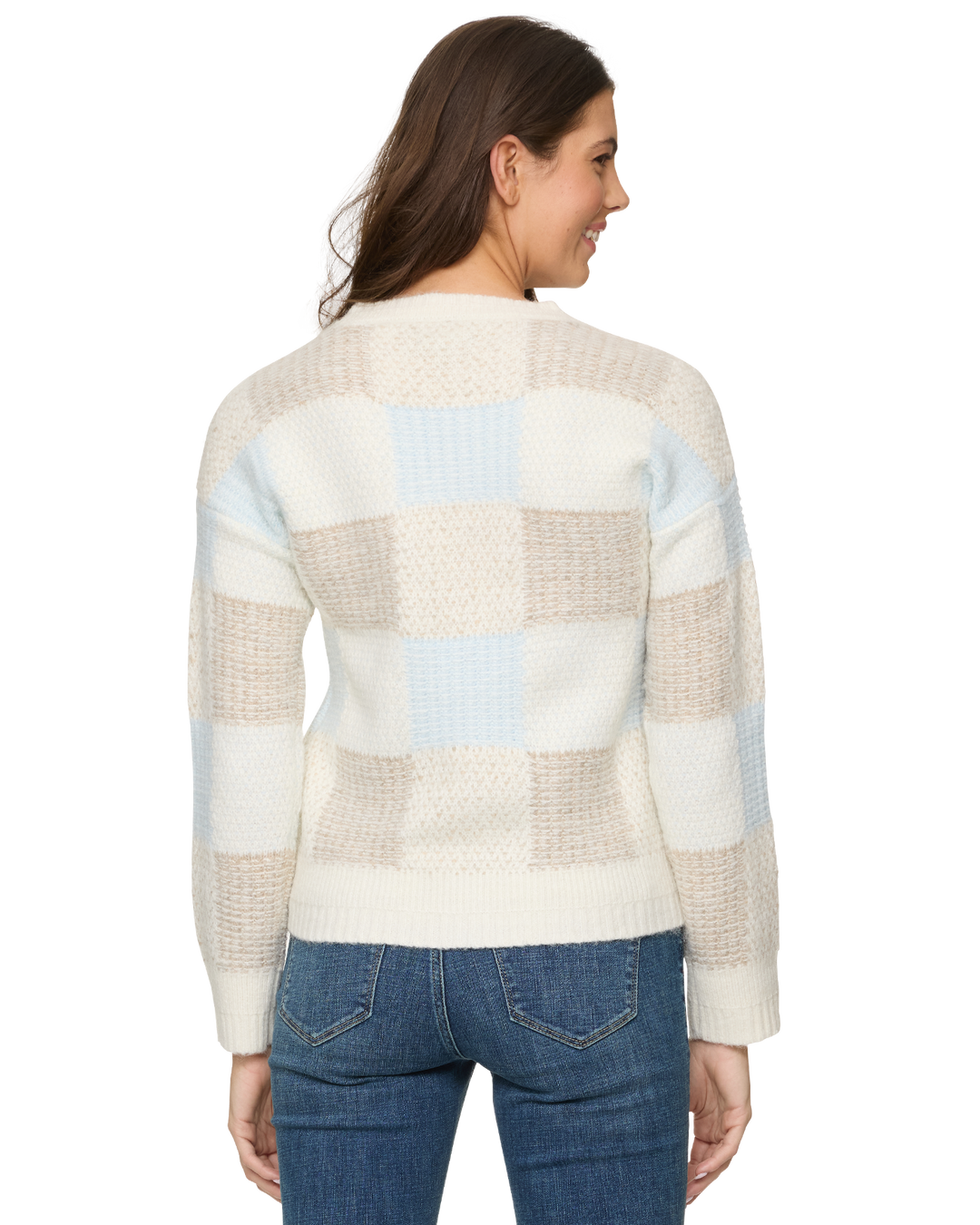 RAINELLE BLOCKED SWEATER