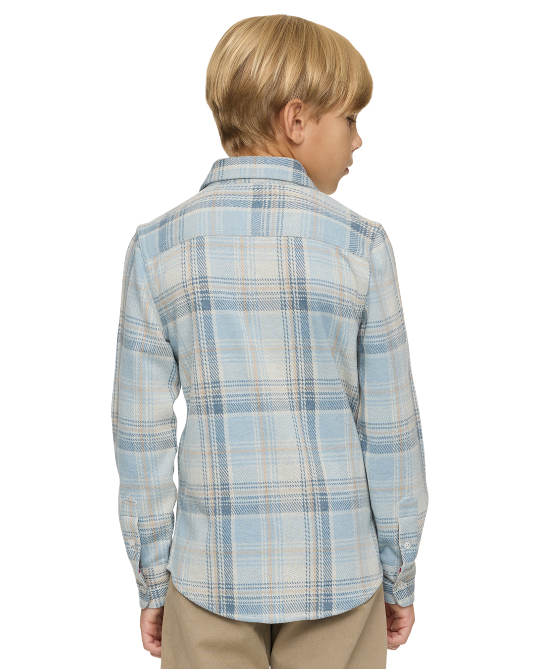 BOYS HERO STRETCH FLANNEL SHIRT