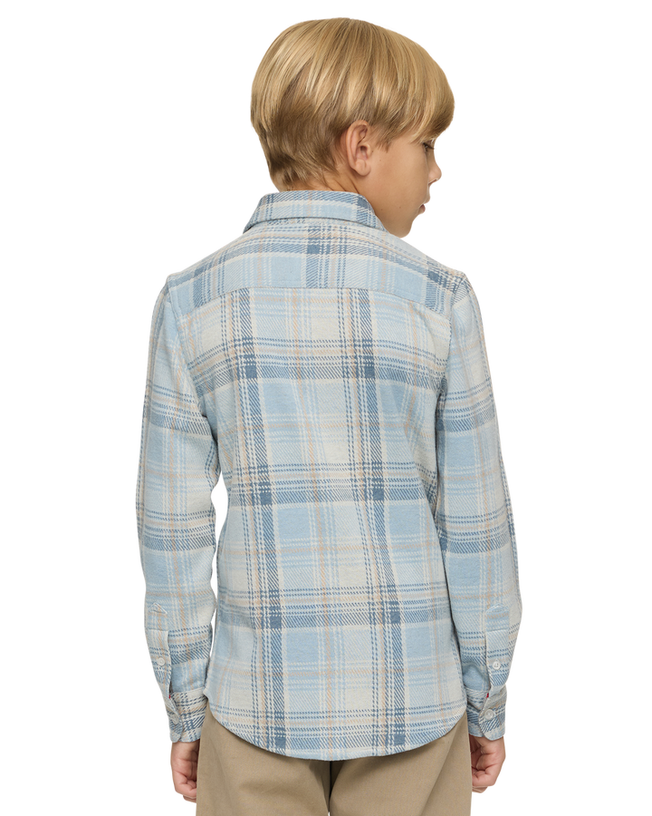 BOYS HERO STRETCH FLANNEL SHIRT