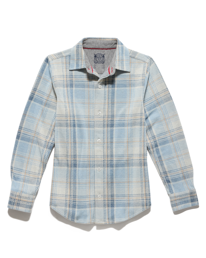 BOYS HERO STRETCH FLANNEL SHIRT