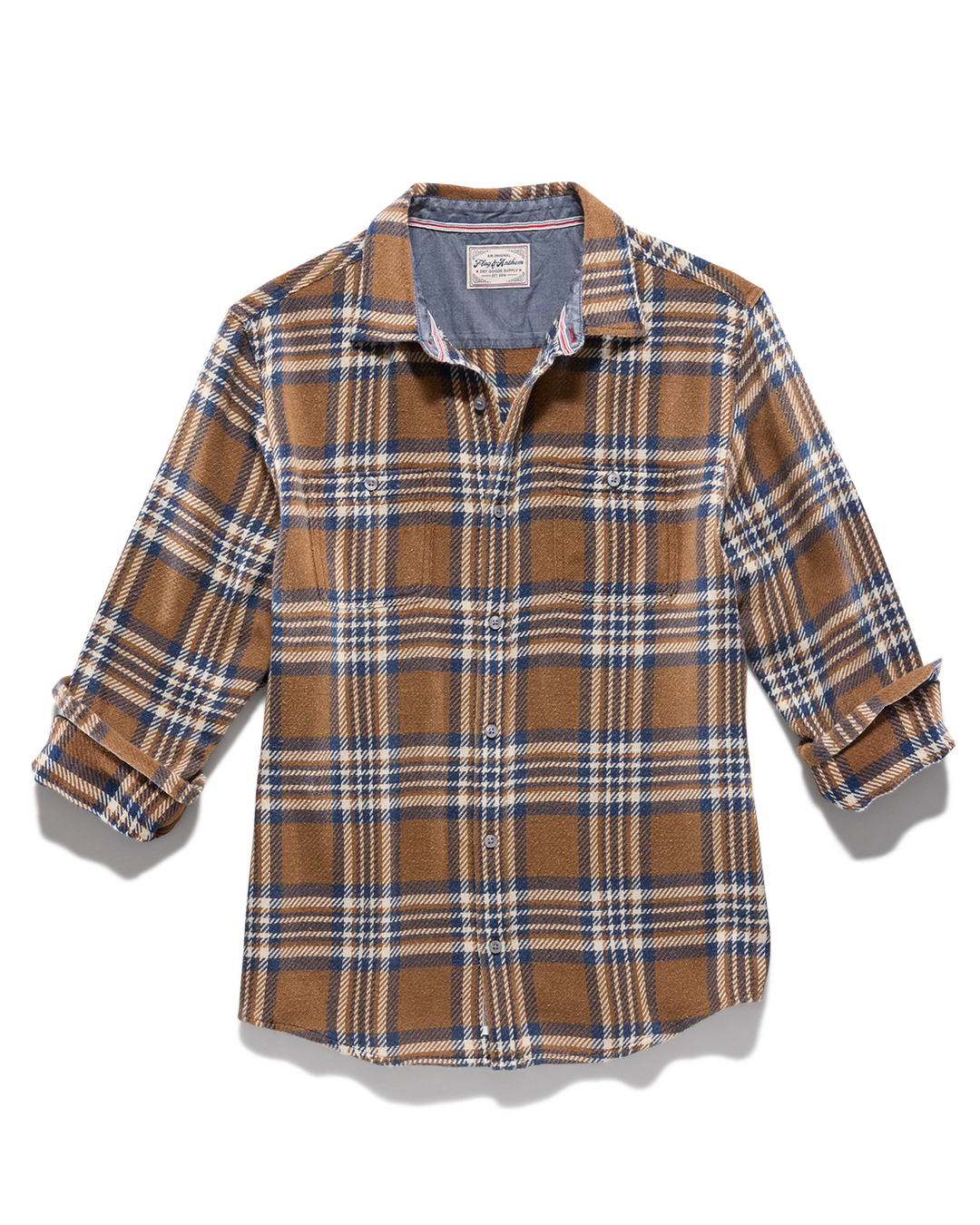 SEABROOK VINTAGE WASHED FLANNEL SHIRT