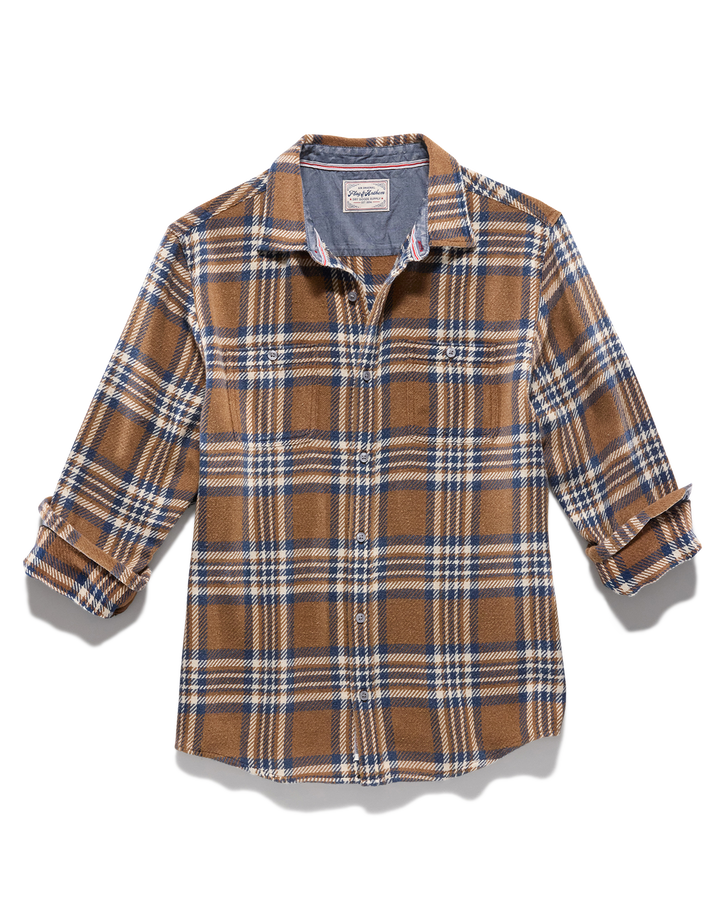 SEABROOK VINTAGE WASHED FLANNEL SHIRT