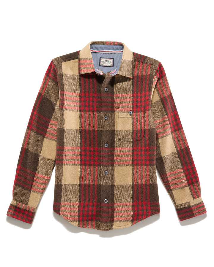 BOYS LANSING FLANNEL SHIRT