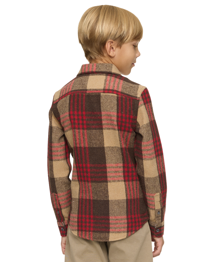 BOYS LANSING FLANNEL SHIRT