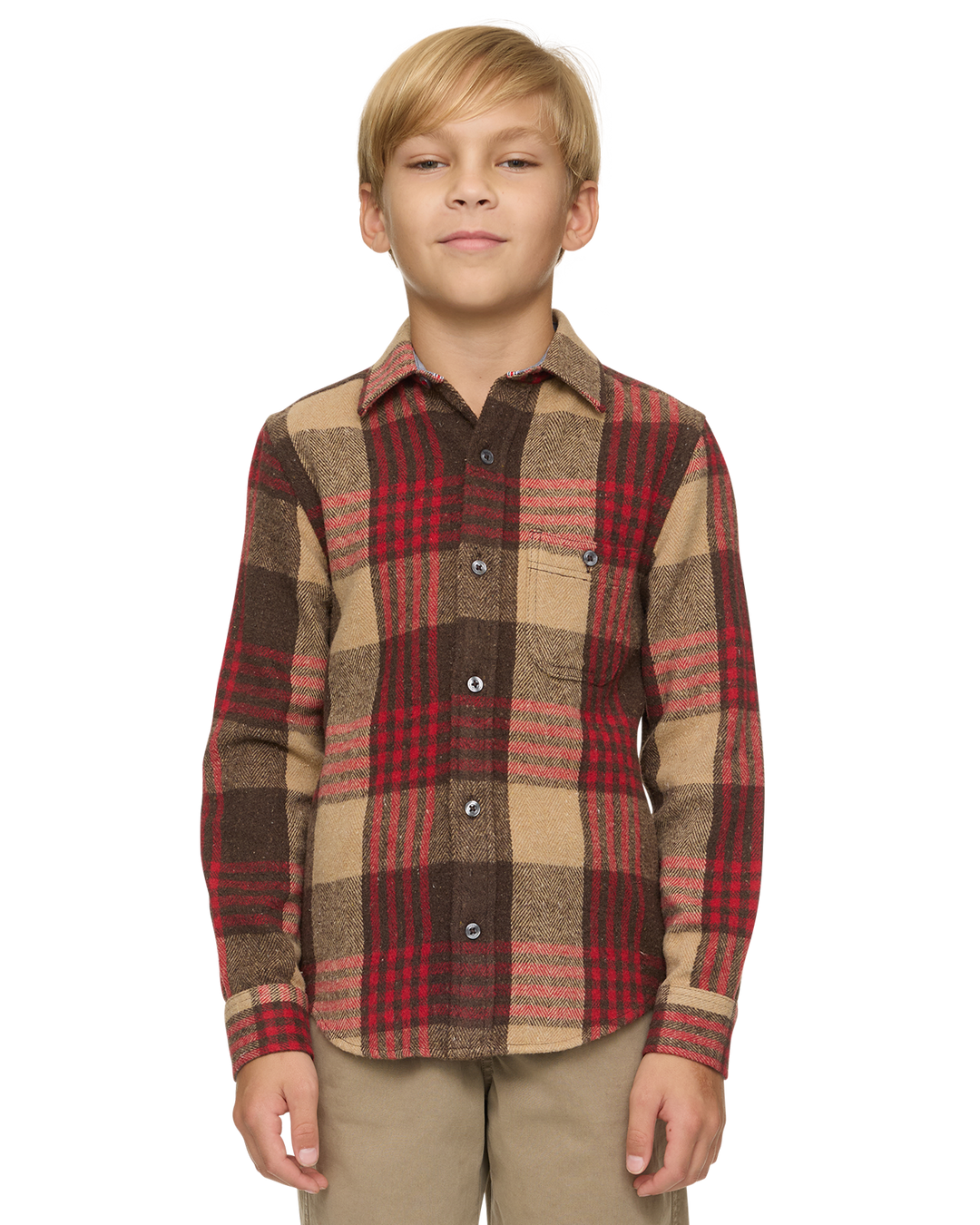 BOYS LANSING FLANNEL SHIRT