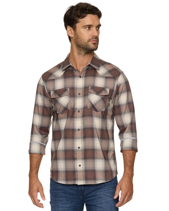 DESERT SON UPF PERFORMANCE WESTERN SHIRT