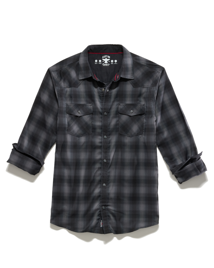 DESERT SON UPF PERFORMANCE LS WESTERN SHIRT