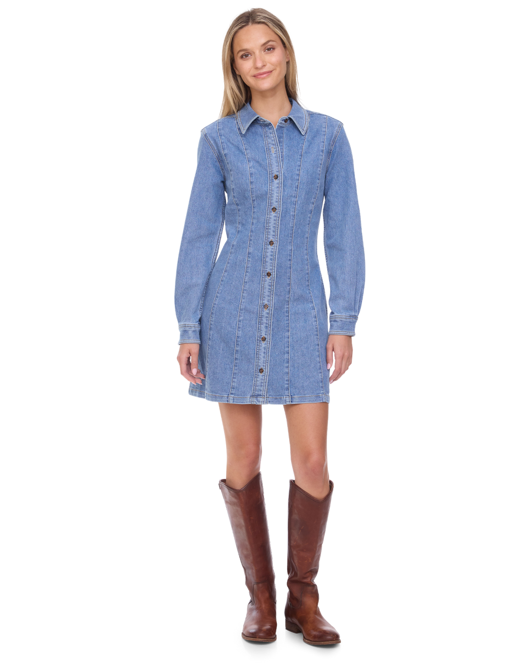 BLOOMFIELD STRETCH DENIM DRESS