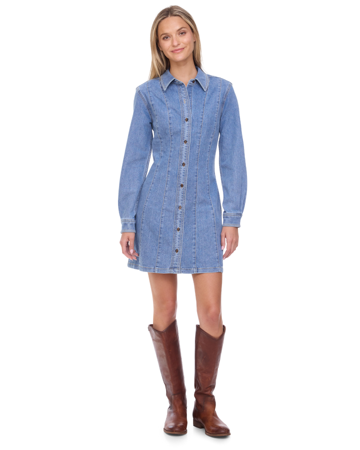 BLOOMFIELD STRETCH DENIM DRESS