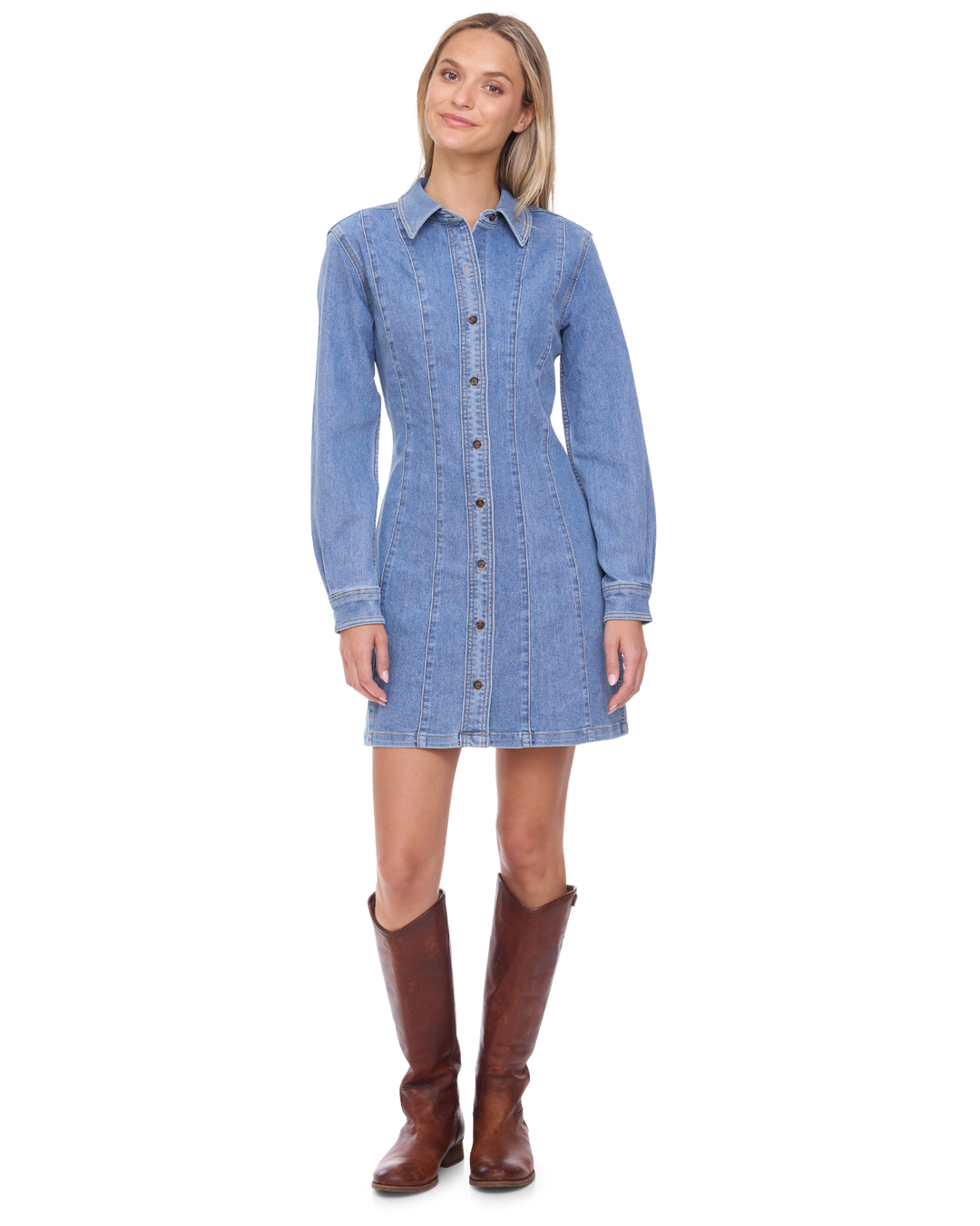 BLOOMFIELD STRETCH DENIM DRESS