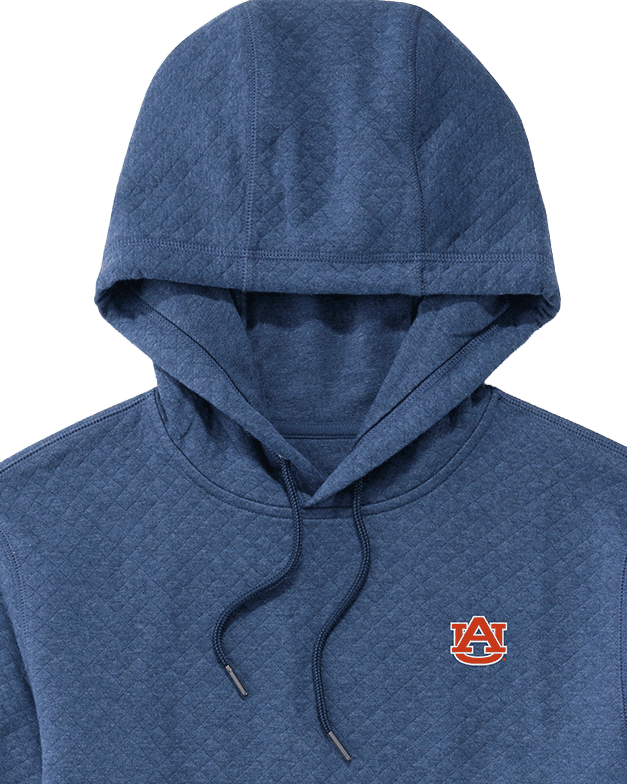 AUBURN WOMEN'S BRADNER SUPER SOFT QUILTED HOODIE
