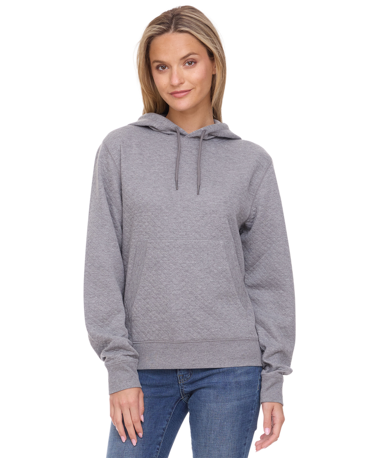WOMEN'S BRADNER SUPER SOFT QUILTED HOODIE