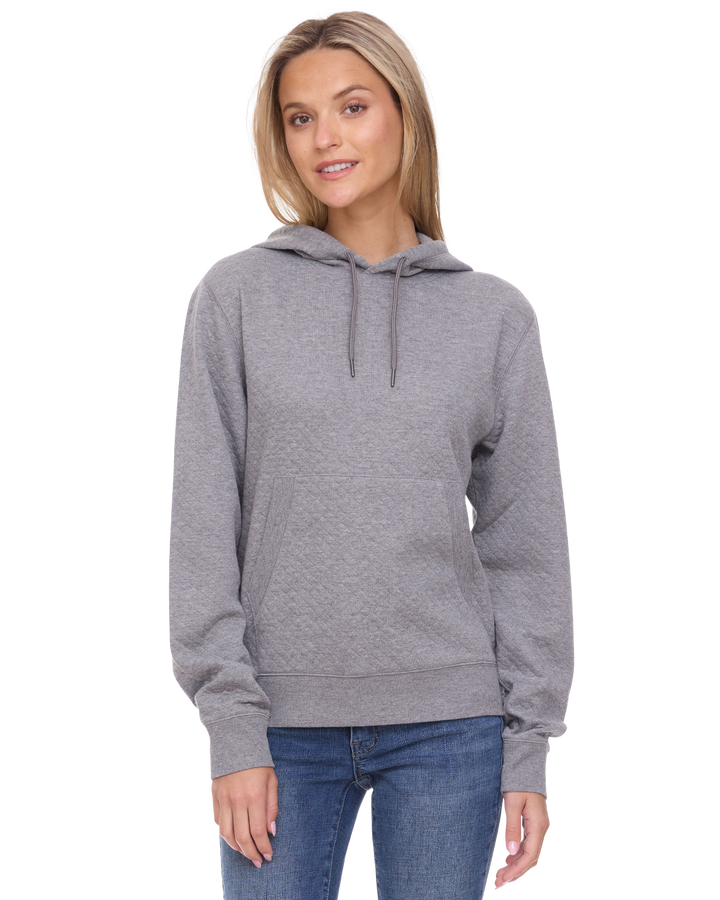WOMEN'S BRADNER SUPER SOFT QUILTED HOODIE