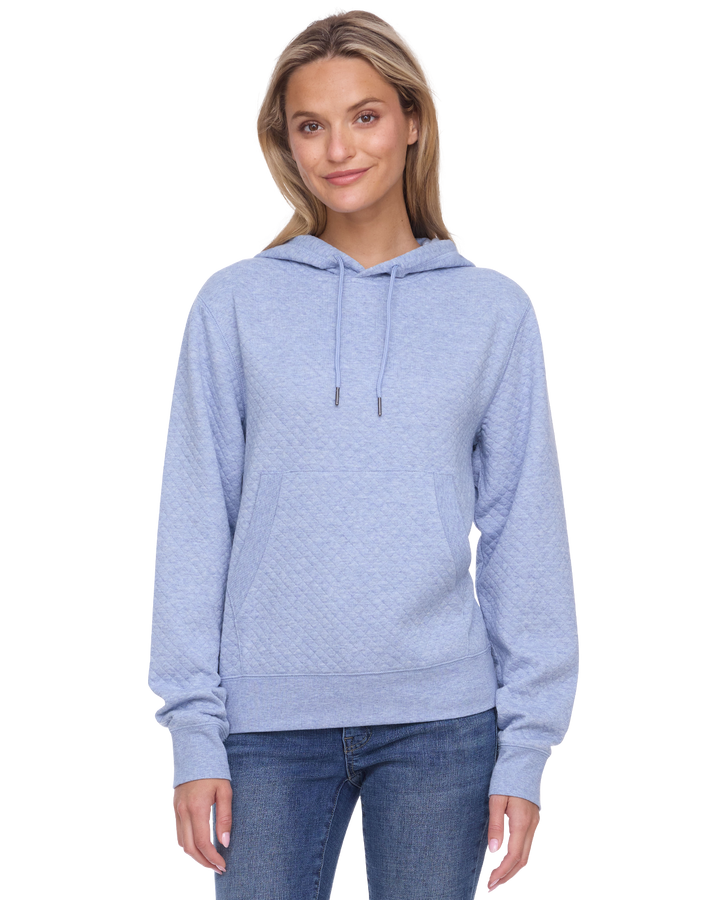 WOMEN'S BRADNER SUPER SOFT QUILTED HOODIE