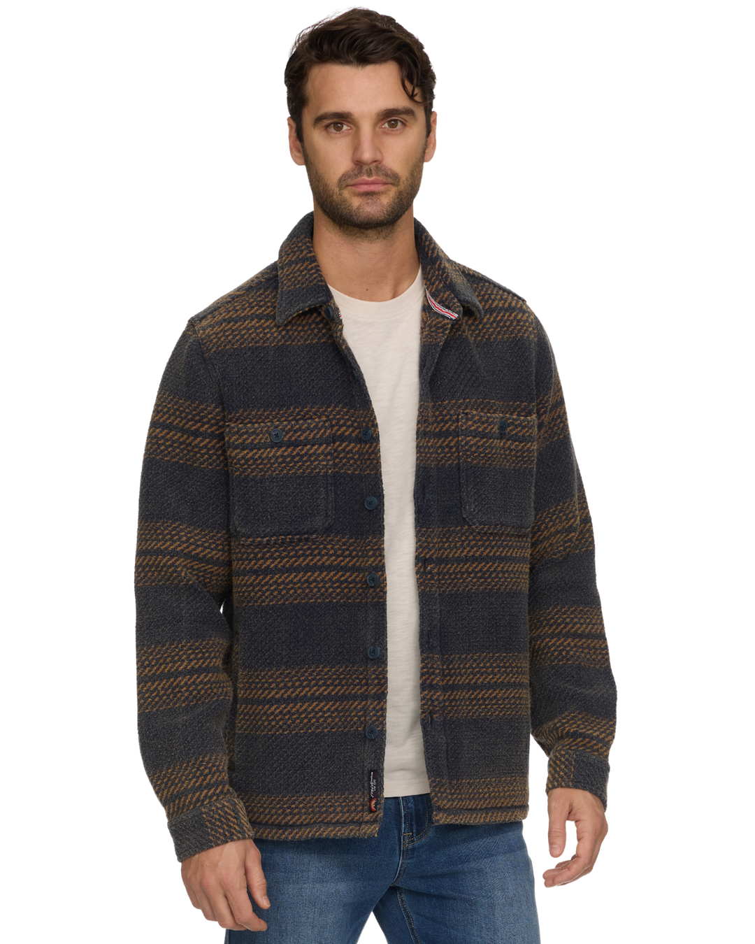 COALING VINTAGE WASHED TEXTURED JACKET